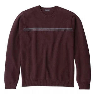 Nuevo Suéter Arrow Para Hombre Peso Medio 100% Algodón Pecho Rayas Cuello Redondo, Fudge XXL - Imagen 1 de 1