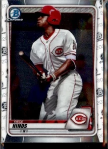 2020 Bowman Chrome Prospects #41 Rece Hinds Cincinnati Reds - Picture 1 of 2