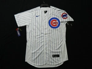 Authentic Chicago Cubs Home Pinstripe Flex Base Jersey 44 Reg.$260 - Picture 1 of 3