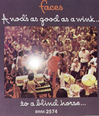 FACES // A Nod Is As Good As A Wink To A Blind Horse [8-Track, New] SEALED - Image 1 of 4