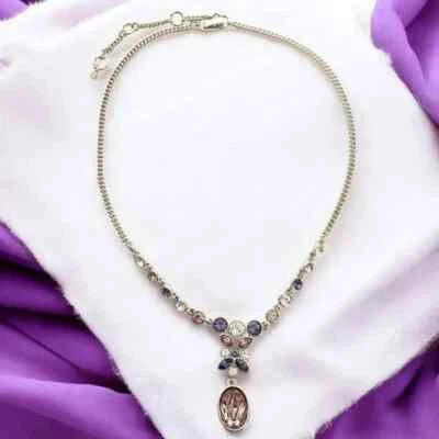 Givenchy Elegant multicolor in Silver tone Necklace. Retail $78 - Image 1 of 4
