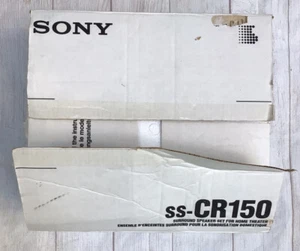 Sony SS-CR150 Speaker Surround Speakers Set For Home Theater NEW OPEN BOX - Picture 1 of 7