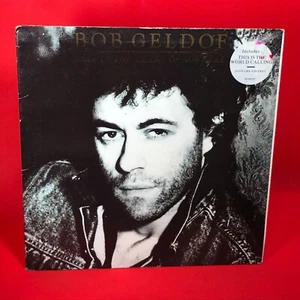 BOB GELDOF Deep In The Heart Of Nowhere 1986 UK vinyl LP + INNER Eric Clapton C - Picture 1 of 7
