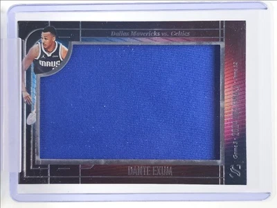 PARCHE USADO EN JUEGO DANTE EXUM 2024-25 PANINI SILHOUETTE NBA FINALES Q5781 Foto 1 de 2