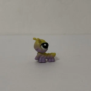 Littlest Pet Shop LPS Baby Viola Giallo Inchworm 1" Mini Bruco - Foto 1 di 6