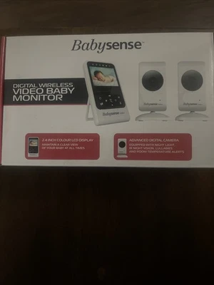 Monitor Video Bebé Baby Babysense con Cámara y Audio Modelo V24R Suavemente Foto 1 de 2