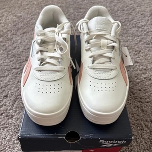 Reebok Court Advance Surge Women's White Tennis Shoe Athletic Sneakers Size 7 - Picture 1 of 7