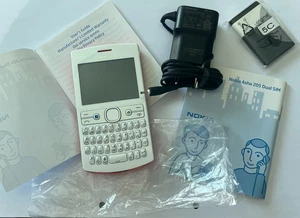 Nokia Asha 205 weiß - entsperrt - GSM - seltenes Vintage Handy - Bild 1 von 12