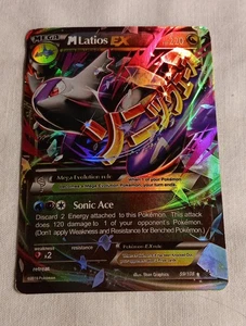 Pokémon Holo MLatios EX Trading Card Excellent Condition - Picture 1 of 6