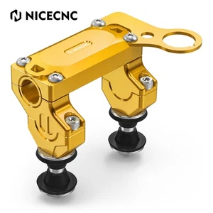 For Suzuki DRZ400SM 2005-2024 NICECNC Offset HandleBar Riser Mount Clamp Kit - Picture 1 of 13