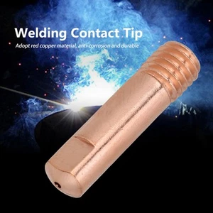 20Pcs Copper Contact Tip For 15AK MIG/MAG Welding Torch Consumables (1.0mm) New - Picture 1 of 22