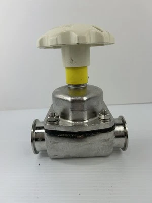 Válvula de cierre Saunders 349751 blanca Foto 1 de 4