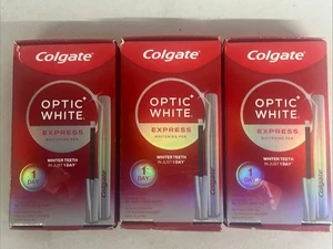 Colgate Optic White Express Aufhellungsstift Verwendbar bis 10/26 Menge 3 Brandneu - Bild 1 von 1