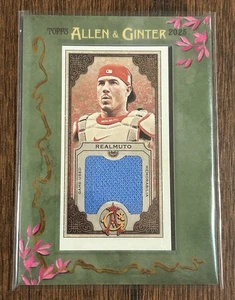 2025 Topps Allen & Ginter #MFR-JRE J.T. Realmuto Mini gerahmtes Relikt - Phillies - Bild 1 von 2
