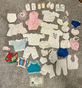 Vintage Cabbage Patch Kids Lot of Extra Clothes & Birth Certificate - Picture 1 of 15
