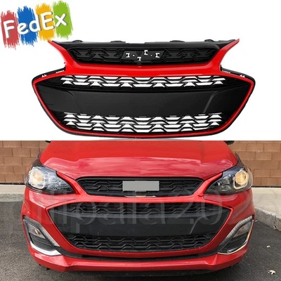 For 2019-2022 Chevrolet Spark Front Upper Grille Grill Assembly #WA130X Red Hot - Imagem 1 de 4