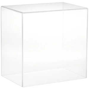 Plymor Clear Acrylic Display Case with No Base, 9" W x 6" D x 9" H - Picture 1 of 1