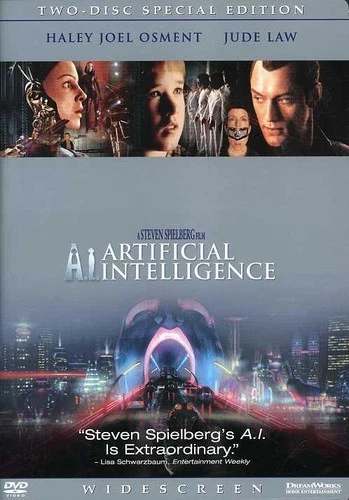 A.I. Artificial Intelligence (DVD, 2002, 2-Disc Set, Anamorphic Widescreen Letterboxed; Special Edition)
