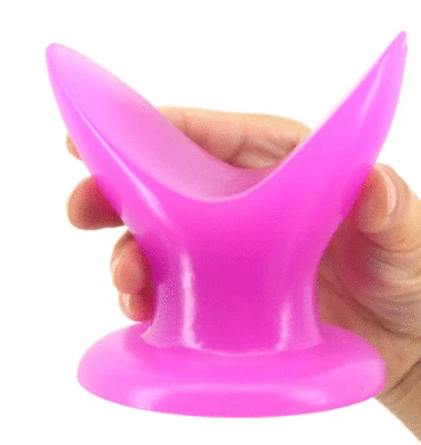 plug butt dildo anale divaricatore in silicone medico bdsm sadomaso anal viola