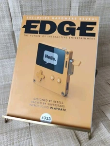 EDGE Magazine, Rare Issue 333 Playdate Console Cover in very good condition. - Picture 1 of 20