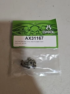 Axial Machined Sway Bar Clamp 2pcs. Works With Yet 380. NEW FACTORY SEALED - Picture 1 of 4