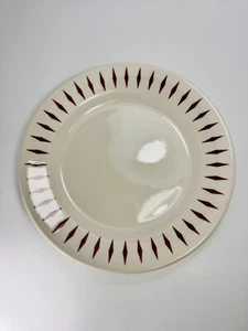 Homer Laughlin Best China rote Diamanten Salatteller MCM Mid Century Modern USA - Bild 1 von 4