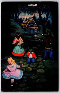 Postcard Tennessee Chattanooga TN Rock City Fairyland Caverns Goldilocks - Picture 1 of 2