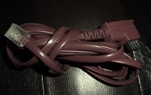 Telefonkabel TAE Stecker Festnetz Anschluss-Kabel lila!! - Zdjęcie 1 z 1
