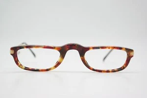 Vintage Brille Sferoflex O424 Braun Gold Oval Brillengestell eyeglasses - Picture 1 of 6