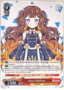 English Weiss Schwarz Hololive ID Anya Melfissa HOL/W91-PE15 PR Promo - Bild 1 von 2