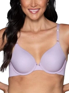 Vanity Fair Beauty Back Full-Coverage Bra 75345 Moody Blue Stripe 40C NWT - Picture 1 of 2