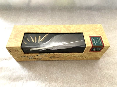 A Poet's Pen with Quill & Tips Authentic Models, Writing Collection, Calligraphy - Image 1 of 3