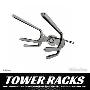 KRYPT KNEEBOARD / WAKEBOARD COMBO WAKE TOWER RACK BOOT BOARD KNIETRÄGER HALTER ! - Bild 1 von 5