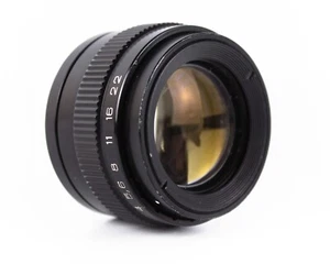 Soviet Lens INDUSTAR - 100U  110 mm f/4  Copy TESSAR Mount M 39  Made in USSR - Picture 1 of 6