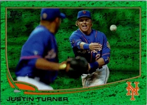 2013 Topps - Justin Turner #388 Emerald Foil - Picture 1 of 2