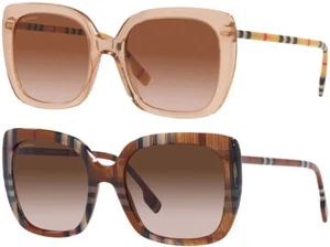 Gafas de sol Burberry Caroll cuadradas mariposa para mujer - BE4323 - Hechas en Italia - Imagen 1 de 6