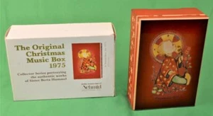 Vtg Original Box ANRI SCHMIDT 1975 Hummel CHRISTMAS CHILD Music Box 3rd Edition - Picture 1 of 5