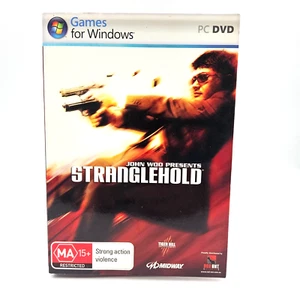 STRANGLEHOLD John Woo PC DVD-ROM Midway Action Video Game SMALL BOX PAL - Picture 1 of 3