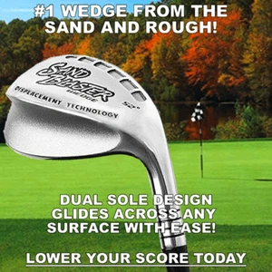 #1 BEST-SELLING CUSTOM SHORTGAME SAND BLASTER PGA GOLF WEDGE MENS LADIES SENIOR - Picture 1 of 4