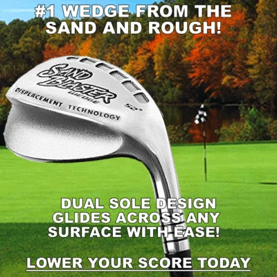 #1 BEST-SELLING CUSTOM SHORTGAME SAND BLASTER PGA GOLF WEDGE MENS LADIES SENIOR - Image 1 of 4