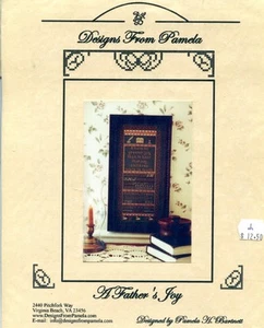 Kreuzstichkarte - Designs von Pamela - Die Freude eines Vaters - Bild 1 von 2