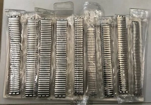 Assortment 9 Pieces Swatch-Compatible Flexi Watch Straps Flexi Bands 12-17-19 mm - Picture 1 of 2