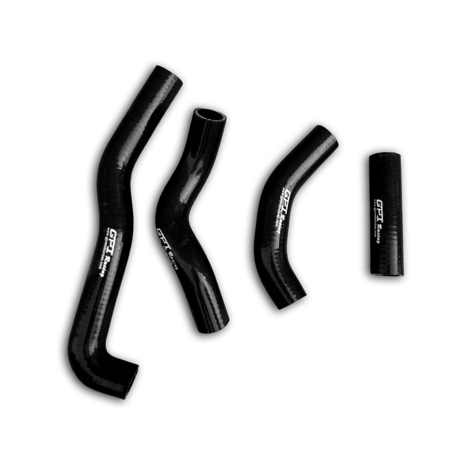 BLACK Silicone Radiator Coolant Hose for 1988-1989 KAWASAKI KX250 KX 250 88 89 - Image 1 of 4