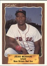 1990 New Britain Red Sox ProCards #1326 Julius McDougal
