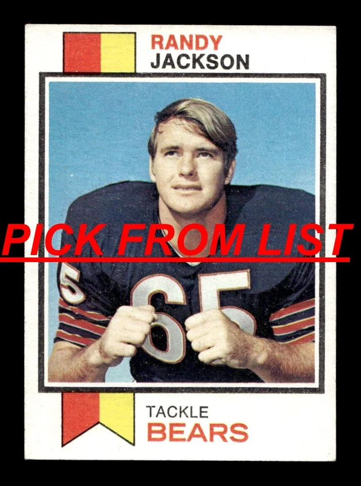 1973 Topps Football 3-284 EX/EX-MT Pick From List All PICTURED zz8 - Image 1 of 1