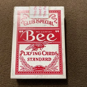 Vintage CASINO RED BEE Playing Cards Preowned Deck - Picture 1 of 2