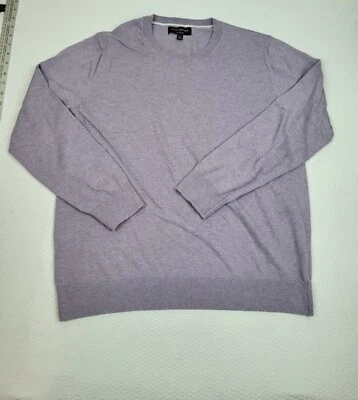 Banana Republic Eco Sweater Mens Large Purple Crew Neck Lightweight Outdoor - Image 1 of 4