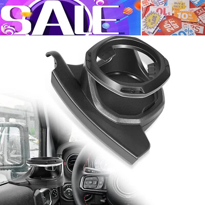 Cup Holder for 2018-2024 Jeep Wrangler JL JLU Gladiator JT Left Side MHG-037 Foto 1 de 4