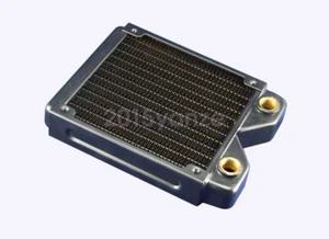 New 120mm Black Copper Water Cooling Radiator G1/4 for PC Linquid Water Cooling - Bild 1 von 3