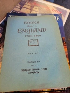 Books Printed in England 1700 To 1800 Part 1 no.708 - Picture 1 of 5